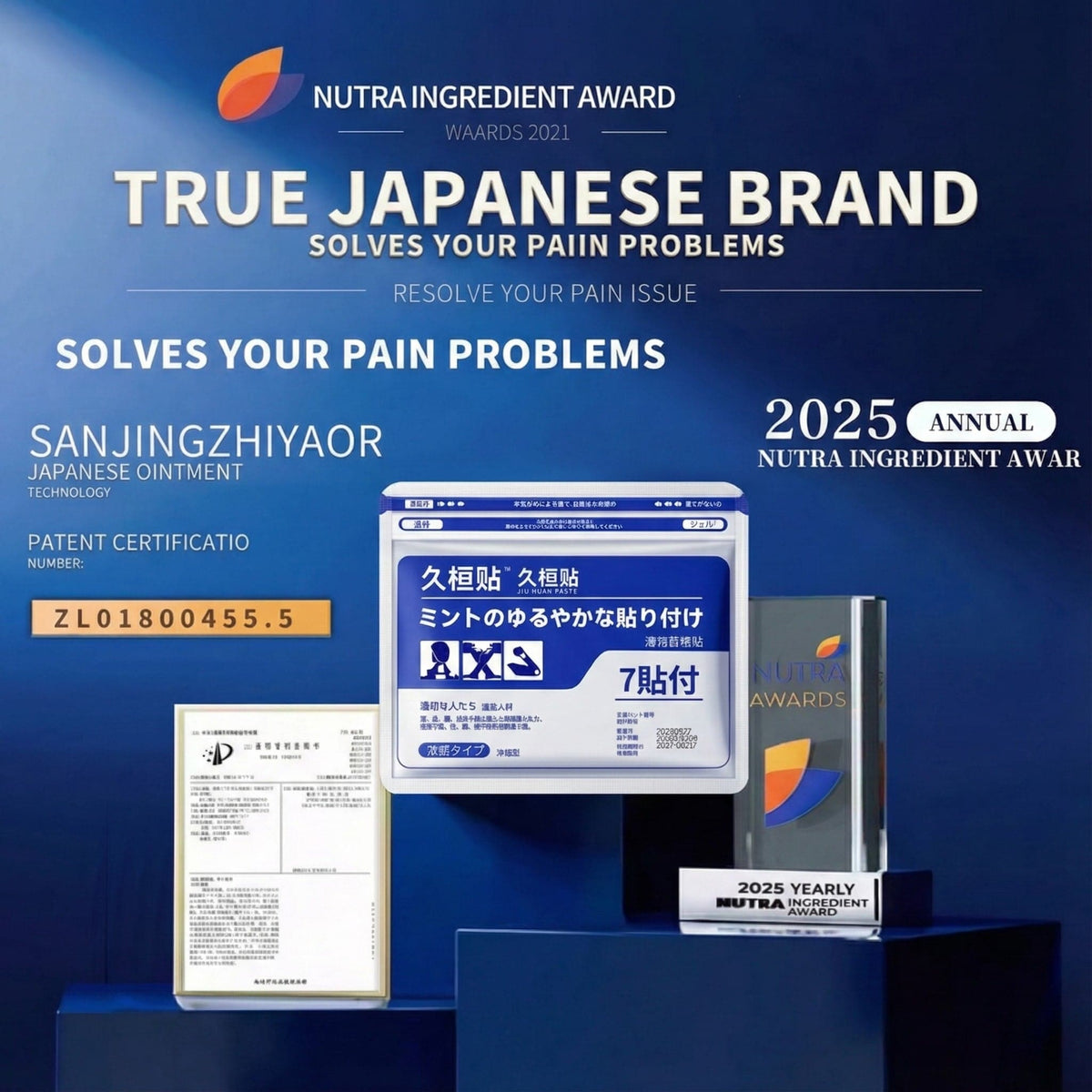 Japanese Pain Patches