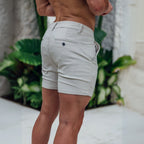 Ultra-Stretch 5" Chino Shorts - Cream
